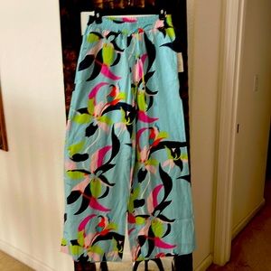 Wide leg Linen trousers